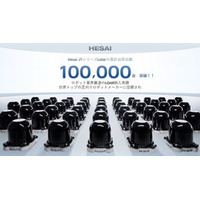 ロボット用ライダー市場をリード！Hesai、ミニサイズの新世代LiDARを携えWRCに登場し、ロボットの知覚能力を次世代へ