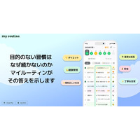 なんとなく続けていた習慣に、目的を。- マイルーティンの「目標タグ」新機能
