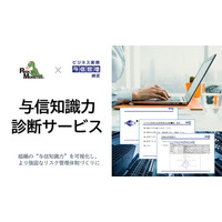 リスクモンスター、企業の“与信知識力”を可視化する『与信知識力診断サービス』を無料提供開始　～知識のバラつきを見える化し、リスクマネジメント体制を底上げ～