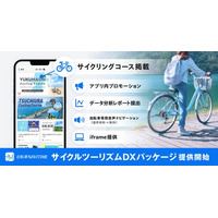『自転車NAVITIME』、自治体・観光協会・DMO向け「サイクルツーリズムDXパッケージ」提供開始