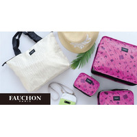 〈FAUCHON〉が贈る、旅をもっとおいしく華やかに！デリシャスカラーのトラベルグッズ新登場。