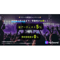 音楽プラットフォーム「NuSound」が事前登録者向けに先行リリース！同時に、リリース記念キャンペーンを実施！