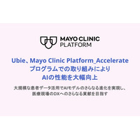Ubie、Mayo Clinic Platform_Accelerateプログラムでの取り組みによりAIの性能を大幅向上