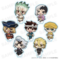TVアニメ「Dr.STONE」ついてっくアクリルスタンドコレクション、ついてっくトレーディング缶バッジの受注を開始しました！