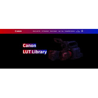 キヤノン純正LUTの情報を発信する専用サイト“Canon LUT Library”をオープン！