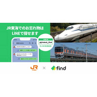 JR東海、「落とし物クラウドfind」導入！