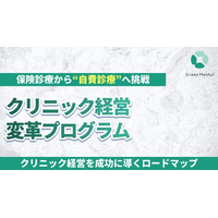 グリーンメチル、全国のクリニックに向け「経営変革プログラム」を展開 ─ 保険診療から自費診療へ