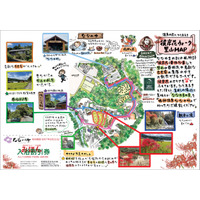 鳴神温泉 ななのゆ  入浴割引クーポン付き「彼岸花ウォーク里山MAP」配布スタート！