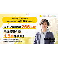 【事例紹介】カラフルライン株式会社が自動電話発信ツール「オトコル」を導入で、未払い回収額266％増・申込処理件数1.5倍を実現！
