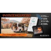 超小型・超軽量化リン酸鉄バッテリー！LiTime 12V 100Ah Xtra Mini 新製品発売！