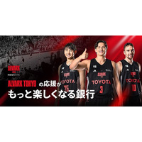 ファンに嬉しい特典が盛りだくさんファンに嬉しい特典が盛りだくさん「アルバルク東京NEOBANK」９月18日よりサービス開始！
