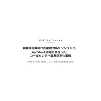 電話代行のボンズコミュニケーション、複雑な組織の電話対応をAppSheetでシンプル化