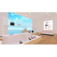 人気VRChatワールド「NAGiSA」、シューズショップ「DIANA」のコラボルームを設置