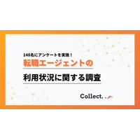 76%が正社員として働きながら転職エージェントを利用！利用者の年齢は25～34歳が約6割【collect.（コレクト）】