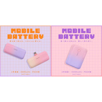 MOTTERU　食欲の秋もこれで満足！？大人気モバイルバッテリーシリーズに鮮やかに広がるスイーツカラーが登場
