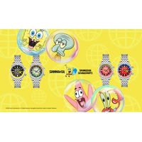 陽気な時計！SPINNAKERのスポンジ・ボブ コラボレーション最新作は「陽気な笑顔」！BRADNER GMT AUTOMATIC BUBBLY GRINS LIMITED EDITION発売！