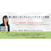 フェイガー、第二回カーボンクレジットアンケート調査結果を発表