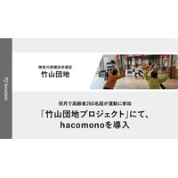 hacomono導入初月で高齢者260名超が運動に参加。「竹山団地プロジェクト」で地域課題に挑む