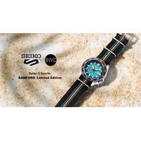 ＜セイコー 5スポーツ＞より、ロンドンの高級カスタムウオッチブランドBAMFORD WATCH DEPARTMENTとのコラボレーション限定モデルが登場