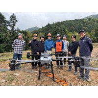 八ヶ岳で始動、日本初の“30kg運搬ドローン物流”社会実装