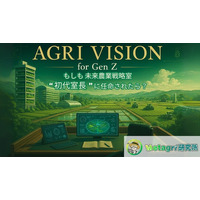 Z世代が農業の未来を選ぶ時代へ！ 第2回動画生成AIコンテスト『AGRI VISION for Gen Z』開催決定