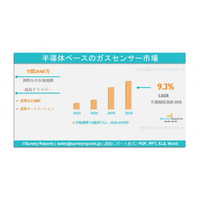 半導体式ガスセンサー市場：世界調査レポート、需要、規模、開発、メーカーシェア、成長、動向、見通し（2025～2035年）