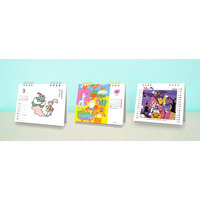 人気イラストレーター「ニシワキタダシ」「いといゆき」「はやしうき」2026年版卓上カレンダーを新発売