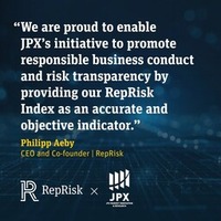 AIを活用したRepRiskデータによって強化されるJPX日経インデックスの透明性
