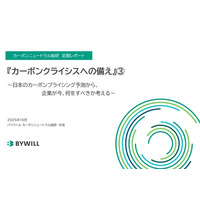 分析レポート『カーボンクライシスへの備え』３.～日本のカーボンプライシング予測から、企業が今、何をすべきか考える～を公開