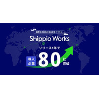 目標を上回り拡大！国際物流業向け貿易管理クラウド「Shippio Works」80社超に導入
