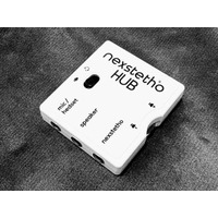 オンライン診療に「対面と同じ」遠隔聴診体験を―シェアメディカル、新製品「Nexstetho HUB」を発表