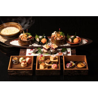 【星のや軽井沢】冬に旬を迎える山の幸や発酵食など、棚田の景色を眺めながら味わう、優雅なティータイム「棚田アフタヌーンティー -冬-」提供開始