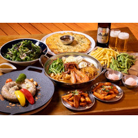 韓国グルメとおふろで温まる。おふろcafe ハレニワの湯におふろ・サウナ・食事で1日ゆったり過ごせる宴会プランが登場