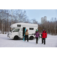 「最高の雪」をハシゴする  星野リゾート連携で、自由と快適さを両立する新しい旅へ  「北海道パウダーベルトをめぐるキャンピングカープラン」販売開始