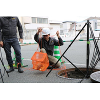 自社単独で初のドローンを活用した下水道管調査を岡山市で実施