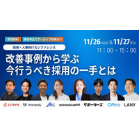 LUF株式会社、人事向け大型オンラインカンファレンス「改善事例から学ぶ、今行うべき採用の一手とは」に協賛。人事の皆様に最新の学びの機会を提供。