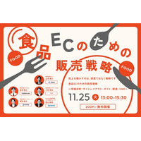 ＼売上を動かすのは、感覚ではなく戦略です／食品ECのための販売戦略、11月25日無料開催!!