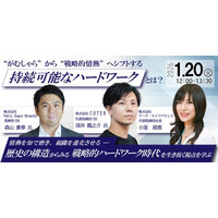 【1/20開催｜無料オンライン】 もう睡眠不足自慢は終わり！第2弾「燃え尽きない働き方」シンポジウム