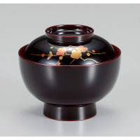 「越前塗 × 手描き蒔絵」梅の溜塗雑煮椀が新登場｜新年を彩る上質な伝統工芸品