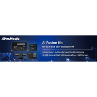 AVerMedia、エッジ環境におけるマルチモーダルAIアプリケーション開発向けキット『AVerMedia AI Fusion Kit』を発表
