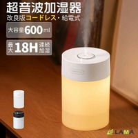 乾燥対策の決定版！600ml大容量×静音×LEDライト搭載の次世代卓上加湿器新登場
