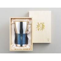 【燕三条の職人技】純銅ビアタンブラー 銀古美 440ml｜特別感のある桐箱入りギフト