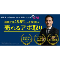 決裁者アポイントに強い「AIアポ」サービスを全面リニューアル｜導入しやすい新プランを提供開始