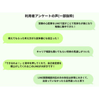 小中高生向け「LINE 質問・相談対応」利用者の声を公表 受験期の不安軽減や学習意欲向上に効果