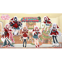 『君のことが大大大大大好きな100人の彼女 ビビーン!!とパズル』「【恋するサンタ】静&凪乃&羽々里ピックアップガチャ」開催！