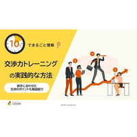 「10分でまるごと理解！交渉力トレーニングの実践的な方法」ついての資料を無料公開！｜株式会社LDcube