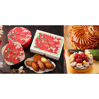 焼き菓子専門店〈 ビスキュイテリエ ブルトンヌ〉のお正月ガレット・デ・ロワなどお正月限定の焼き菓子や、華やかなアソートギフトを販売します。