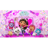 みんな！ちっちゃくなる時間だよ！テレ東系列の放送やNetflix、YouTubeなどで人気急上昇中のDreamWorksのアニメ『ギャビーのドールハウス』がゲームになって登場！