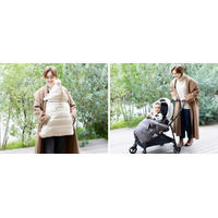 やさしく包んで、あたたかく守る。popomiから4WAY防寒ケープが新登場！