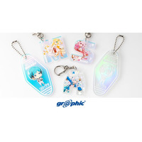 見る角度でオーロラのように色が変化！ネット印刷のグラフィックが「オーロラアクリルキーホルダー印刷」をリリース。